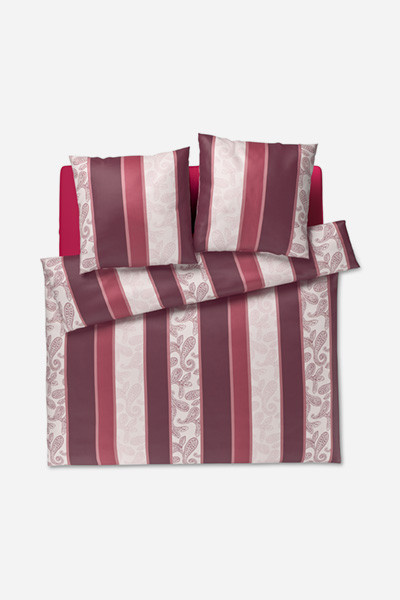 Bettwäsche JOOP! PAISLEY STRIPES aus Baumwolle in Rouge - Bild 2