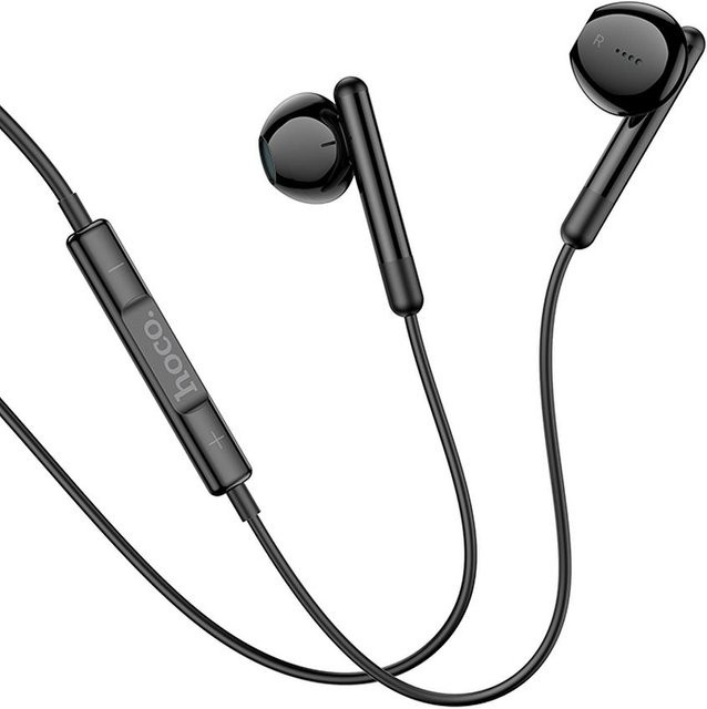 HOCO M93 Handsfree In-Ear Kopfhörer mit USB-C Anschluss, Schwarz - Bild 1