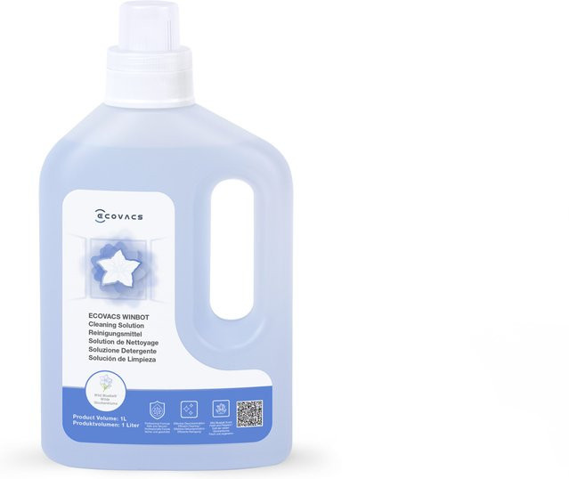 Ecovacs WINBOT Glasreiniger Reinigungslösung, 1 l, Weiss - Bild 1
