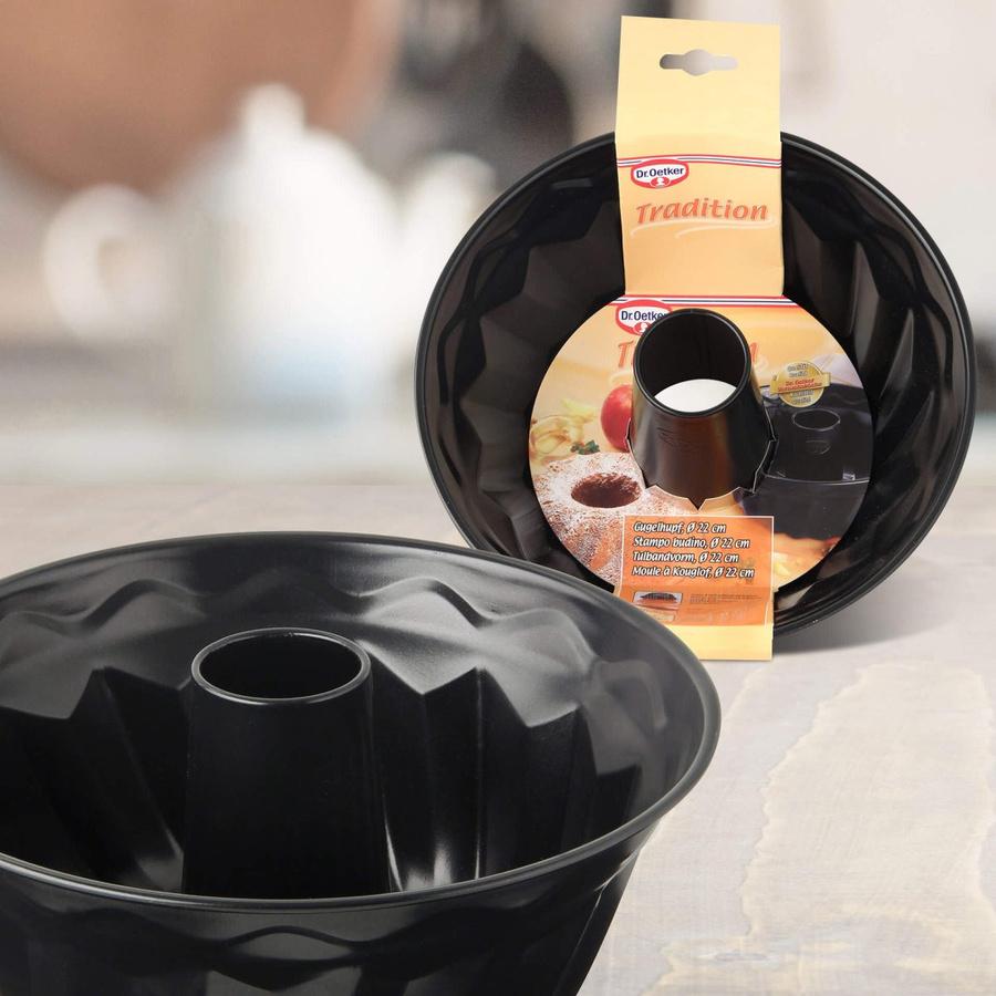Dr. Oetker Gugelhupfform Tradition, Schwarz, Durchmesser: 22 cm - Bild 2
