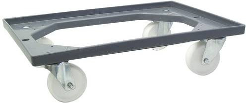 VISO E8888 Rollplatte in Grau mit einer maximalen Traglast von 250 kg - Bild 1