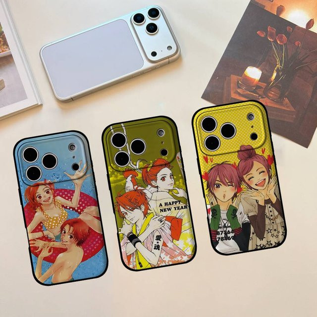 Mesuca Anime Handyhülle für iPhone 11 bis iPhone 17 Pro Max in Schwarz und Multicolour - Bild 1