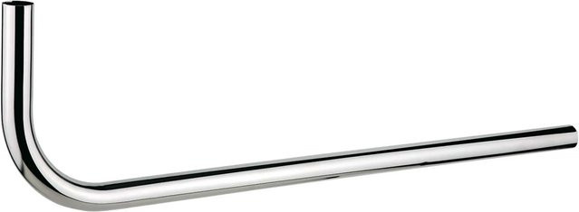 Kirchhoff Druckspülrohr 90 Grad Gerade aus Stahl in Chrom Silber B/T/H: 28 x 700 x 200 mm - Bild 1