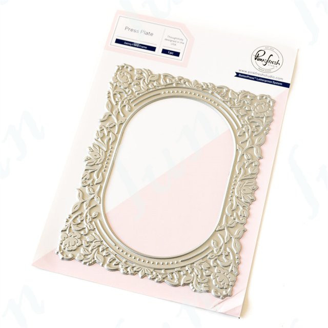Metall Prägeform mit Blumen-Motiv für Scrapbooking und DIY-Bastelarbeiten - Bild 1