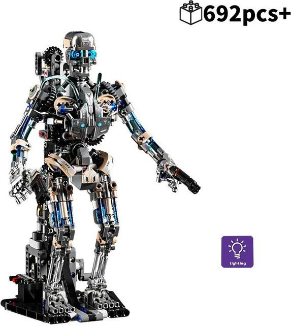 Discover Intime Mechanische Roboter Bausteine, Grau, ab 6 Jahren - Bild 1