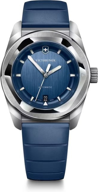 Victorinox Herrenuhr Concept One, Automatik, Edelstahl, 39 mm, Blau - Bild 1