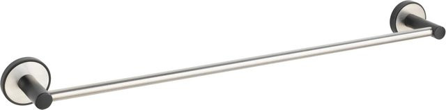 Wenko Badetuchstange Uno Udine UV-Loc in Silber Matt, Breite: 60 cm - Bild 1
