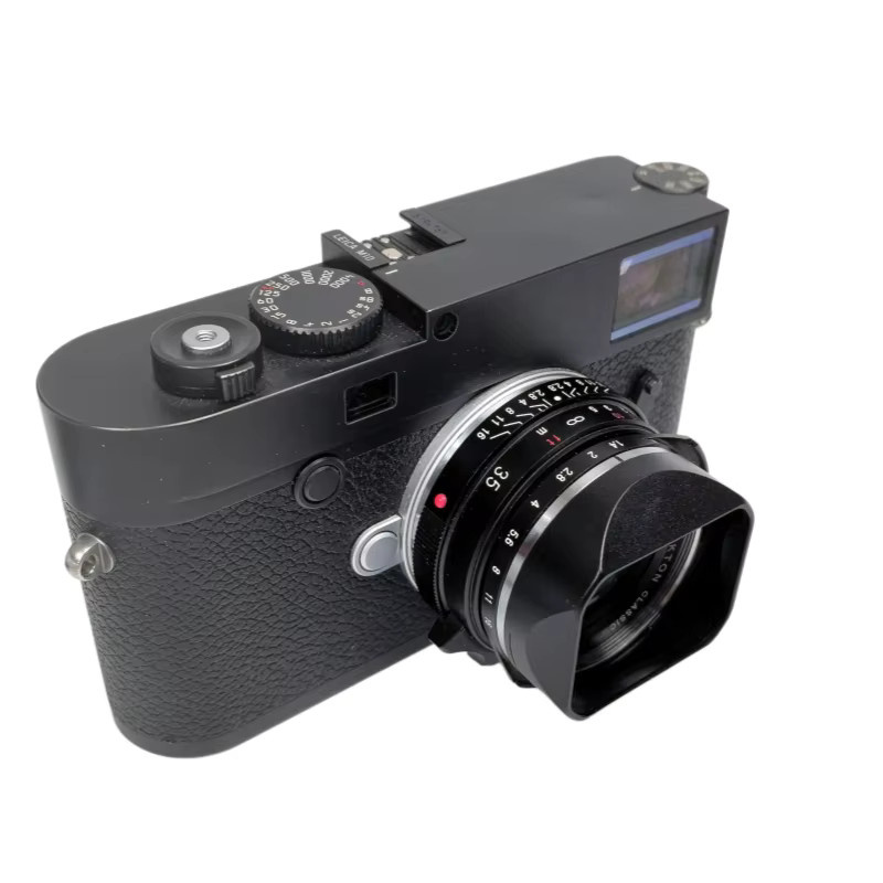 Voigtlander Metall-Bajonett-Quadrat-Gegenlichtblende für Nokton Classic VM Objektive, Ersatz für LH-6, erhältlich in Schwarz oder Silber - Bild 3