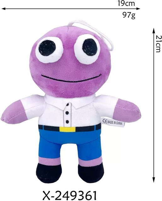 Smiling Friends Herr Frosch, Stoffpuppe, Plüsch / Textil, ab 1 Jahr - Bild 1