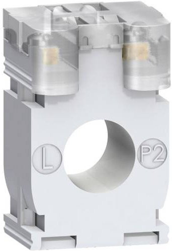 Schneider Electric METSECT5CC020 Stromwandler 1-phasig, Primärstrom 200A, Sekundärstrom 5A, Leiterdurchführung Ø: 21 mm, Weiß - Bild 1