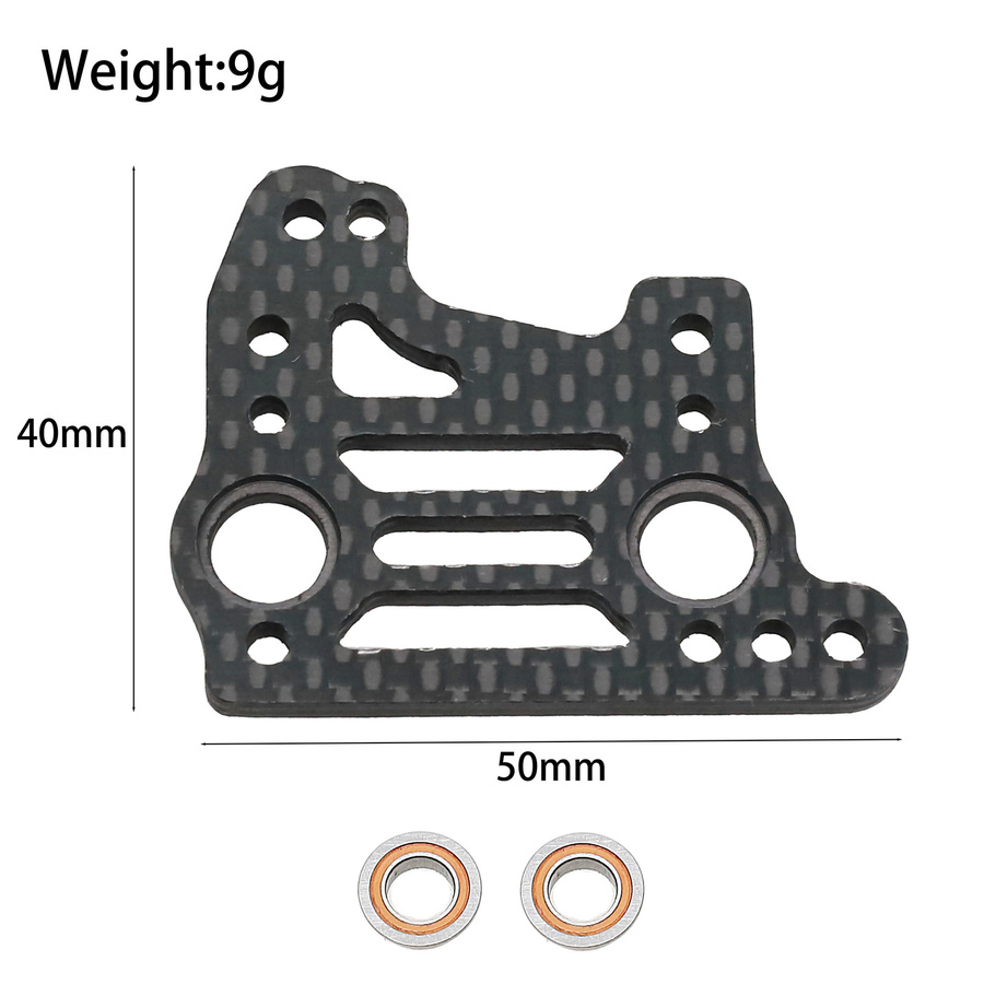 Kyosho Premium-Graphit-Getriebeplatte mit Lager, Zubehör - Bild 2