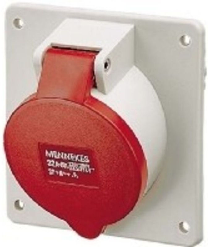 Mennekes Anbaudose rote Steckdose 32A 5p 6h 400V IP44 - Bild 2