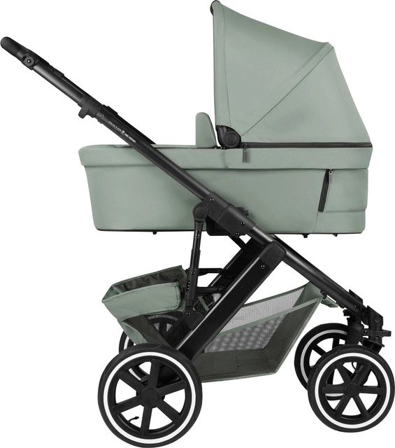 ABC Design Kombikinderwagen Salsa 5 Air in Grün/Mehrfarbig mit Babywanne und Sportsitz - Bild 1