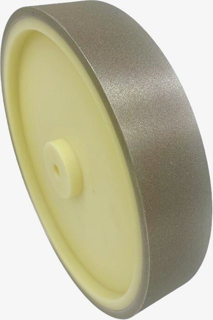 Tormek CBN Schleifscheibe mit Kunststoffmatrix für T8 zum Schärfen von Messern und HSS-Werkzeugen, Durchmesser: 250 mm, Breite: 50 mm, Tiefe: 12 mm, Farbe: Grau - Bild 1