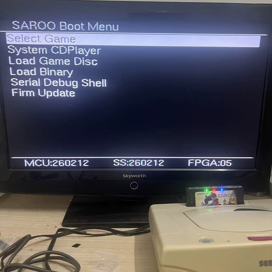 SEGA SATURN SAROO Schnelle Lesekarte mit 0.9 Firmware und TF/SD-Karte für Plug-and-Play DIY Nutzung - Bild 6