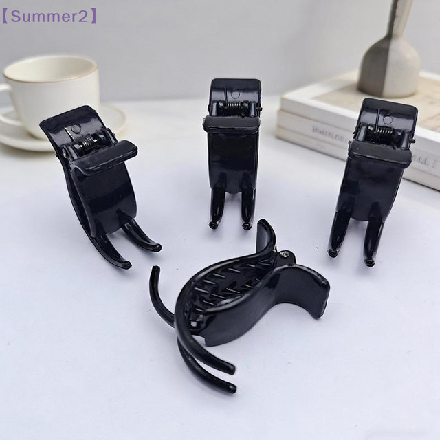 Xia2 Haarspangen, schwarz, Mini, 5/10 Stück - Bild 1