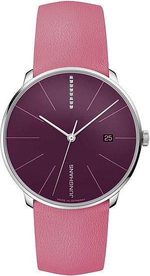 Junghans Armbanduhr Automatik, Edelstahl, Diamant, Damen, 39,5 mm - Bild 1