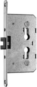 Beyer & Müller Stahltürschloss 1839 PZW 72/8 in Silber - Bild 1
