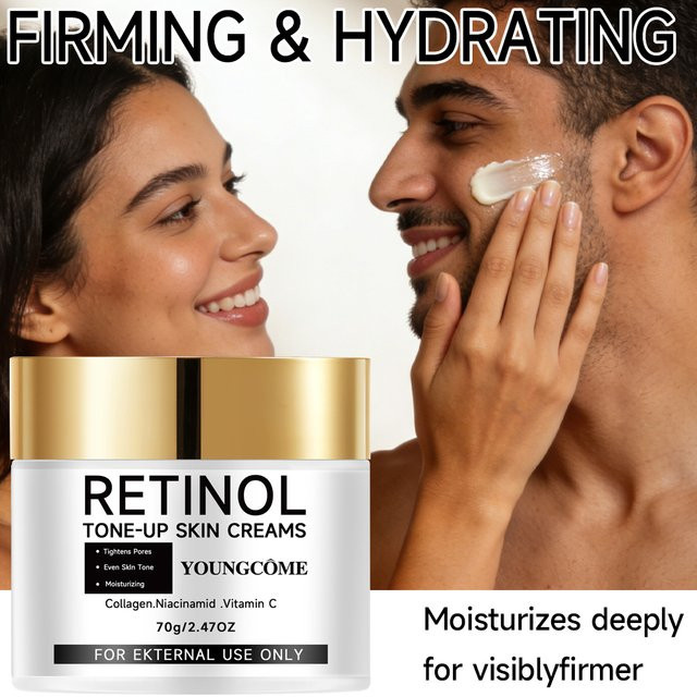 YOUNGCOME Retinol Tone-Up Cream, Gesicht, Kollagen, Niacinamid, Vitamin C - Bild 1