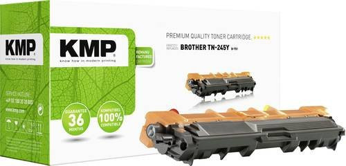 KMP Tonerkassette kompatibel mit Brother TN-245Y in Gelb mit 2200 Seiten Reichweite - Bild 1