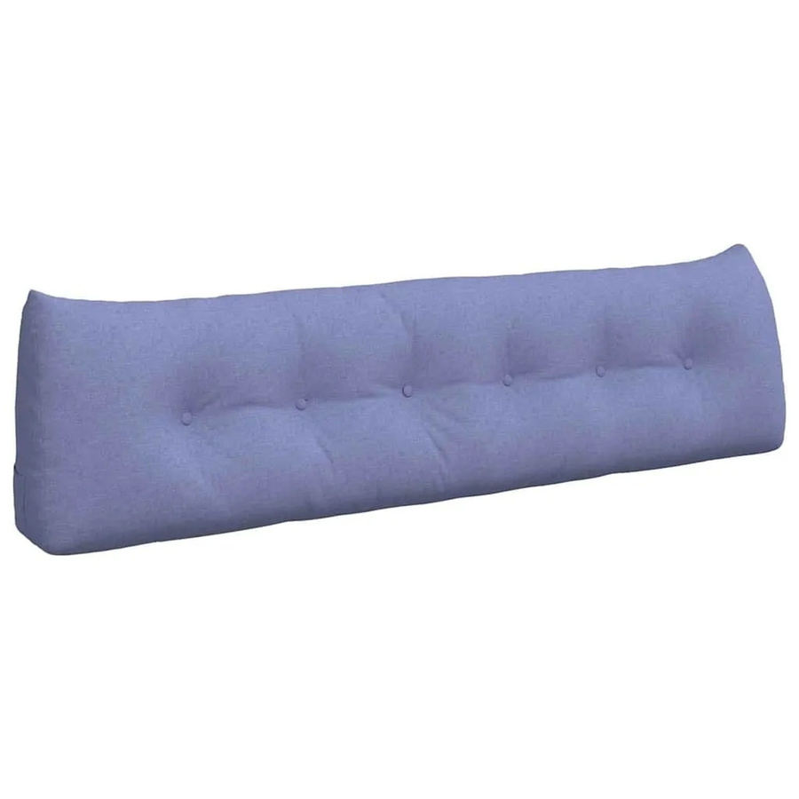 vidaXL Rückenkissen in Jeans Blau mit abnehmbarem Bezug, B/H/T: 180 x 50 x 24 cm - Bild 2