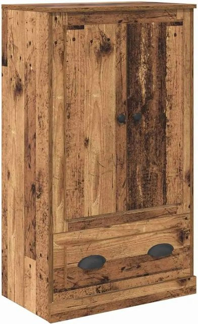 vidaXL Highboard Altholz in Braun mit Türen und Schubladen, B/T/H: 60 x 35,5 x 103,5 cm - Bild 1
