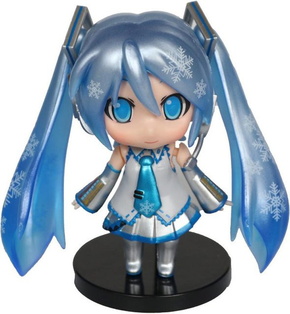 Fashnics Hatsune Miku Anime Figur, Mädchen sitzt auf einem Stuhl, PVC Modell Puppe, ab 14 Jahren - Bild 1