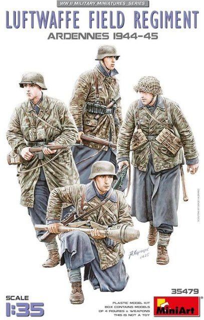 Miniart Luftwaffe Field Regiment, Ardennes 1944-45, Fahrzeuge - Bild 1