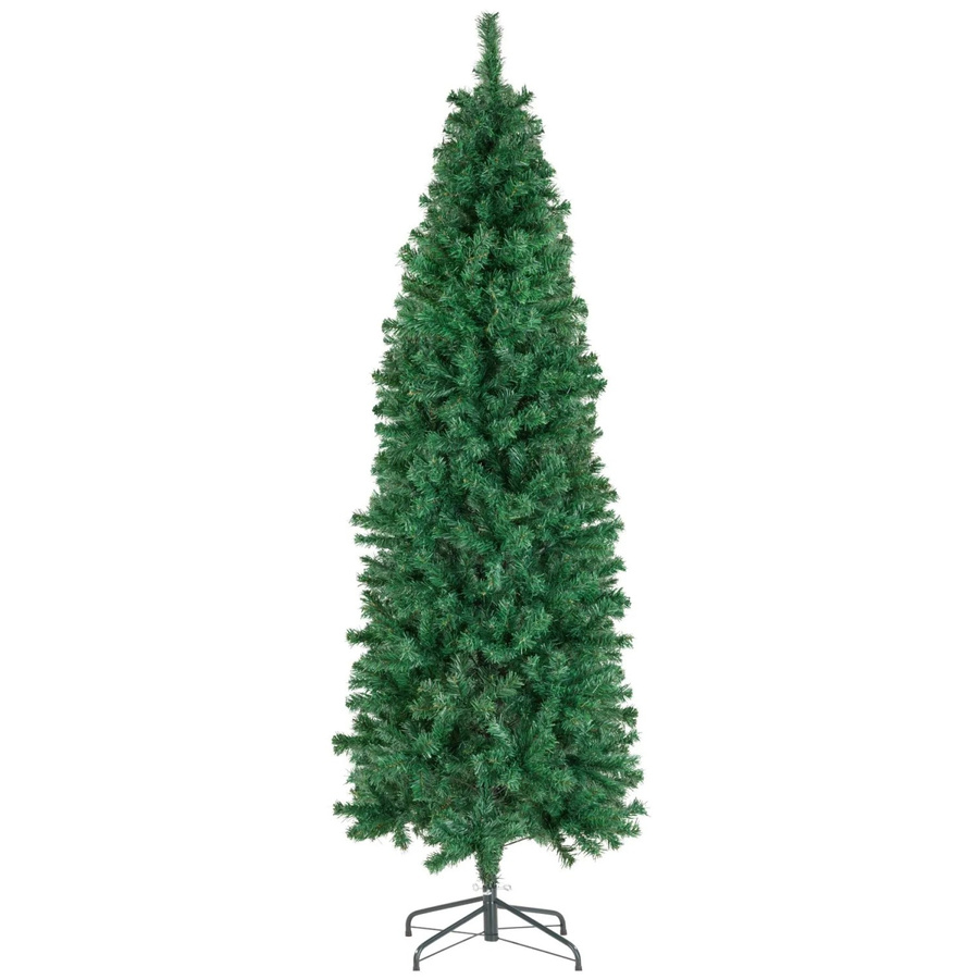 tectake Comet künstlicher Weihnachtsbaum in Grün mit dichten Nadeln, H x B x T: 180 x 70 x 70 cm - Bild 3