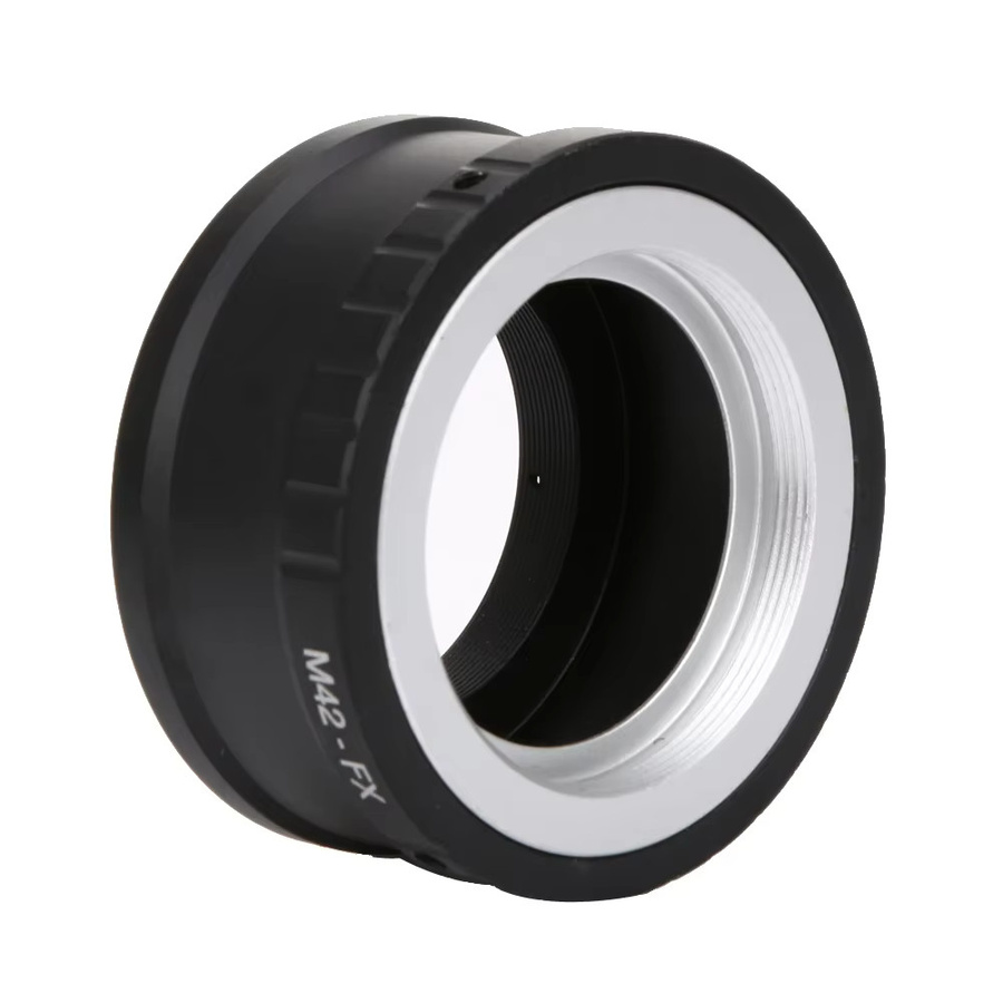 M42 Objektiv Adapter Ring für Canon EF-M, EOS, Fujifilm X, Nikon Z und Sony NEX in Schwarz - Bild 2