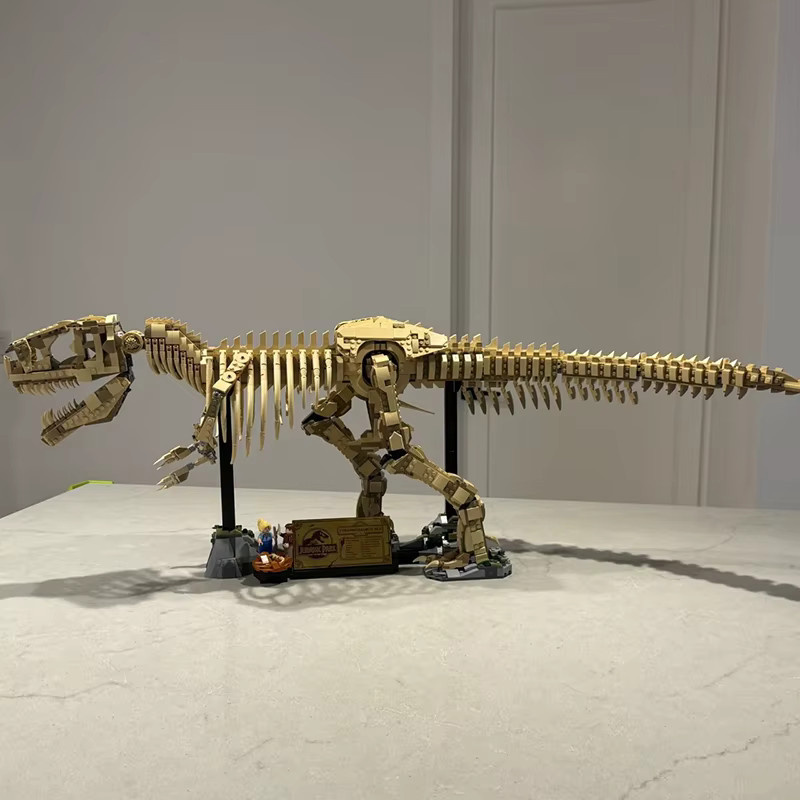 LIEI Dinosaurier Tyrannosaurus Rex Skelett, Bausteine, 3.145 Teile - Bild 2