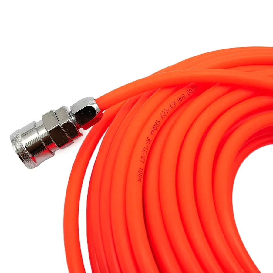 Flexibles PE-Pneumatikrohr als Hochdruck-Luftschlauch und Kompressorschlauch in Orange - Bild 2