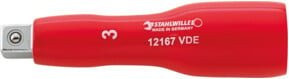 Stahlwille VDE-Verlängerung Größe 6 aus Edelstahl in Rot, Länge: 178 mm - Bild 1