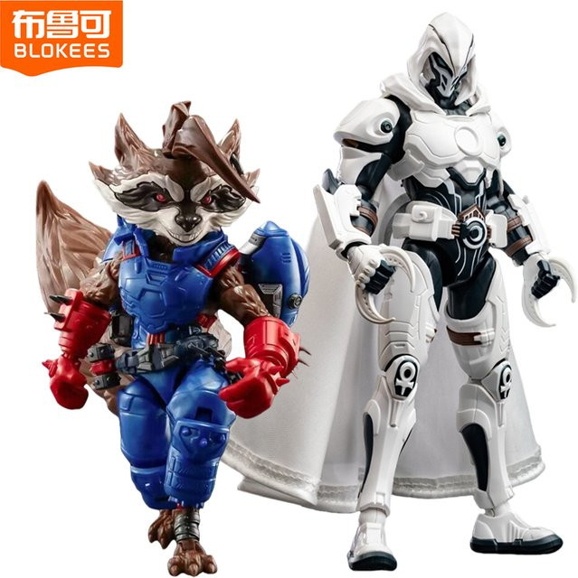 BLOKEES Marvel Moon Knight Rocket Raccoon Actionfigur, ab 14 Jahren - Bild 1