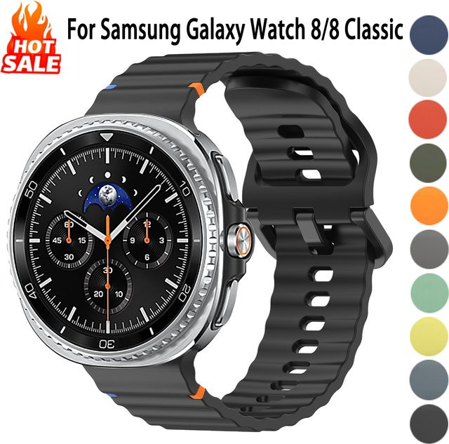 Samsung Uhrenarmband Silikon, Schwarz, Unisex - Bild 1