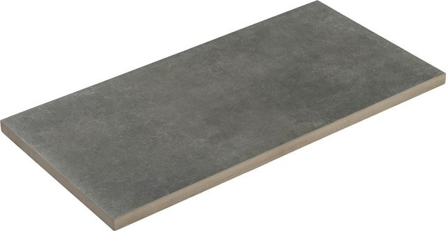 DIEPHAUS Terrassenplatte CERAMIA DELTA in Basalt Grau, Keramik in Steinoptik, B/T/H: 80 x 40 x 3 cm - Bild 1