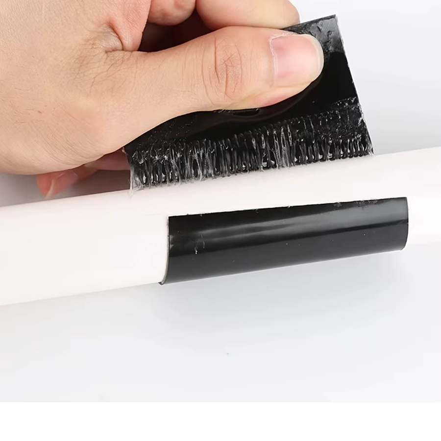 Selbstklebendes PVC-Dichtungsband in Schwarz zur wasserdichten Reparatur von Rohrlecks und Flexrohren - Bild 2