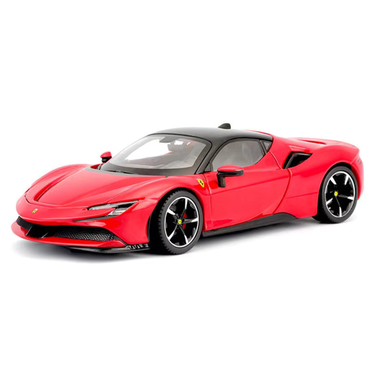 Bburago Ferrari SF90 Stradale, Sportwagen-Modell, 1:24, Metall - Bild 4