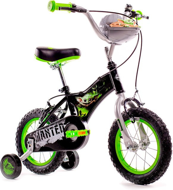 HUFFY Kinderfahrrad 12 Zoll, Schwarz/Grün - Bild 1