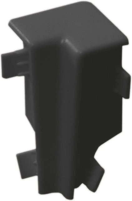 Kaindl Innenecke SL5018 für Sockelleisten in Schwarz aus PVC - Bild 1
