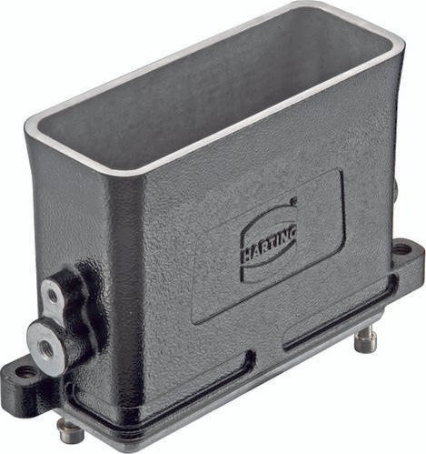 HARTING Sockelgehäuse 09 40 016 0951 09400160951 aus Aluminium in Grau - Bild 1