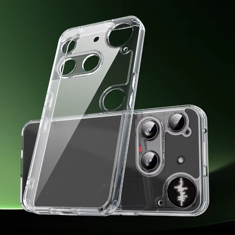 Transparente Schutzhülle für Nothing Phone (3), ultradünne Hartschale aus PC mit Anti-Fingerabdruck-Beschichtung - Bild 2