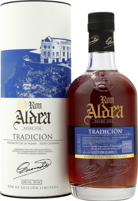Ron Aldea Tradicion Rum, Kanaren, 43 % Vol., 0,7 l - Bild 1