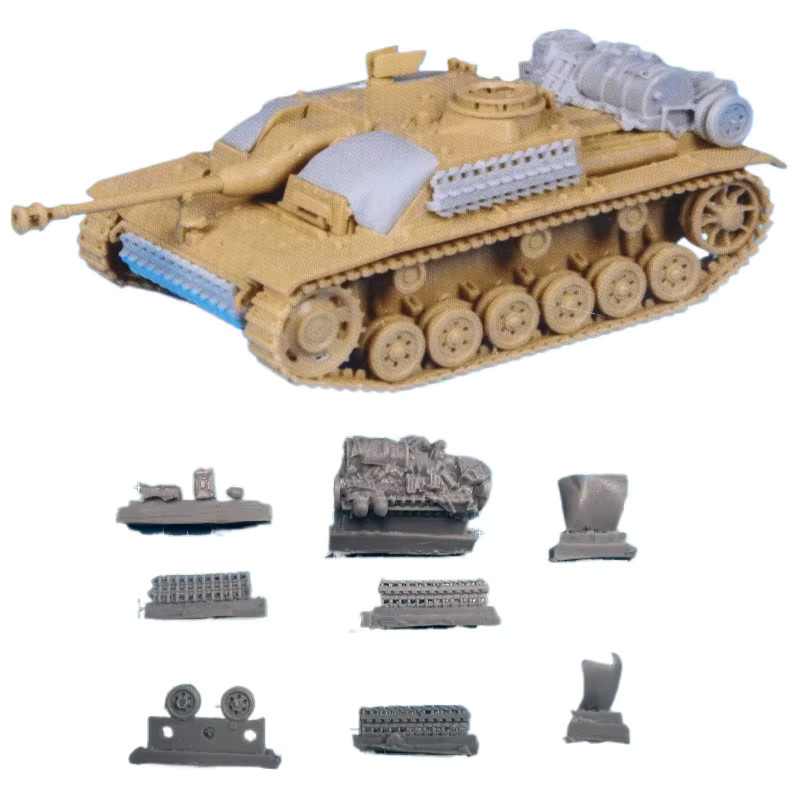 GK Modellbausatz Typ-Angriffspistole vom Typ G, 1:72, Gussharz, Zubehör - Bild 2
