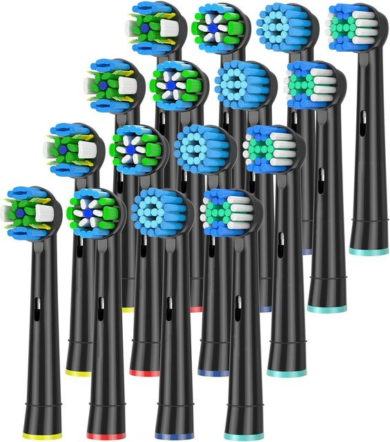 Braun Ersatzköpfe für elektrische Zahnbürsten, Weiß, Multicolour - Bild 1