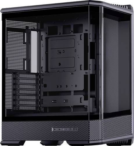 Jonsbo Midi-Tower Gaming-PC-Gehäuse in Schwarz mit USB-C - Bild 1