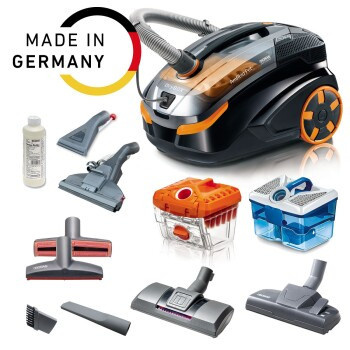 THOMAS DryBox Amfibia pet Beutelloser Staubsauger in Schwarz mit Turbo-Bürste und waschbarem Filter - Bild 3