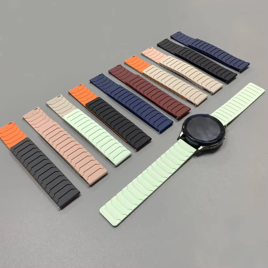 Xiaomi Uhrenarmband Silikon, Magnetarmband, 22 mm - Bild 4