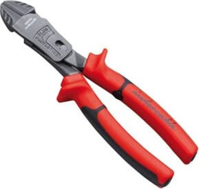 Intercable Tools Kraft-Seitenschneider MKS200 aus gehärtetem Stahl in Rot - Bild 1