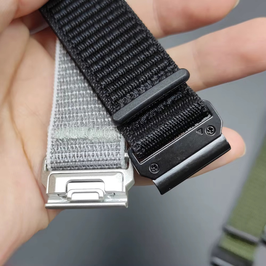 Garmin Uhrenarmband Nylon, Schwarz, Unisex - Bild 2